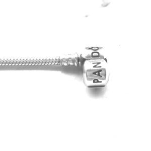 PANDORA Moments Snake Chain Bracelet Size 7”